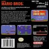 Classic NES Series - Super Mario Bros. Box Art Back